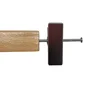 cintre pantalon et jupe SPACEO bois naturel, H.11.3 x l.34 x P.1.2 cm