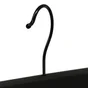 cintre pantalon et jupe SPACEO bois noir, H.11.3 x l.34 x P.1.2 cm