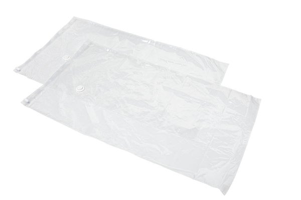 Housse sous vide sac gain de place SPACEO transparent H.75 x l.130 x P.0 cm