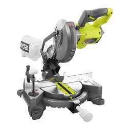 Scie à onglet sans fil, sans batterie, RYOBI ONE+ EMS190DC, 190 mm 18 volts
