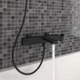 Mitigeur mécanique de baignoire noir mat, SENSEA Studio