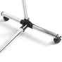 Portant extensible SPACEO Milo noir / gris H.159 x P.51 cm