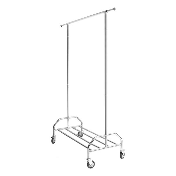 Portant extensible charge lourde SPACEO Flo gris H.185.5 x P.53 cm