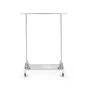 Portant extensible charge lourde SPACEO Flo gris H.185.5 x P.53 cm