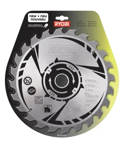 Lame carbure pour scie à onglet / scie sur table coupe bois RYOBI Sb254t24a1