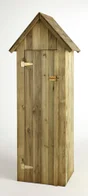 Armoire de jardin bois Hardelot bois, L.70.3 X H.181.8 X P.54.5 Cm