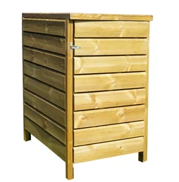 Cache poubelle Neston bois, H.28 X L.61 Cm