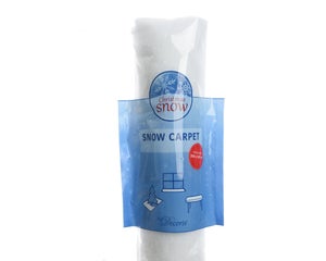 Tapis de neige interieur polyester blanc 300x60x0,2cm