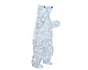 Decor noel lumineux int/ext ours acrylique clignotant 70led h76xl68xl35cm cable transp 5m