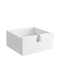 Tiroir, Blanc Spaceo Kub H.15 X L.32.4 X P31.6 Cm