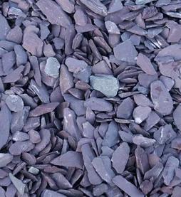 Paillettes D'Ardoise Violet 30/50 Mm, 20 Kg