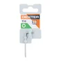Clé mâle torx courte, 2,3 mm DEXTER T10