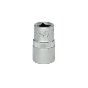 Douille 6 pans 1/4 en chrome vanadium DEXTER, diam. 10 mm