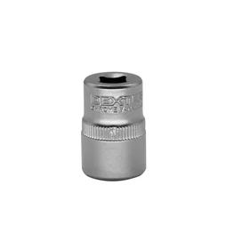 Douille 6 pans 1/4 en chrome vanadium DEXTER, diam. 12 mm