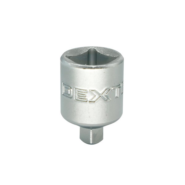 Adaptateur 1/2-1/4 en chrome vanadium DEXTER, diam. 6.35 mm