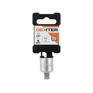 Adaptateur 1/2-3/8 en chrome vanadium DEXTER, diam. 9.6 mm