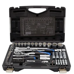 Coffret de clés à douille et embouts de mécanicien DEXTER, 85 pièces