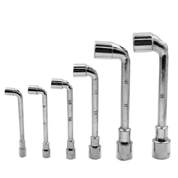 Jeu de 6 clés à pipe en acier chrome vanadium