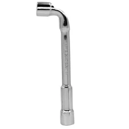 Clé à pipe débouchée en chrome vanadium multifonction DEXTER, diam.11 mm