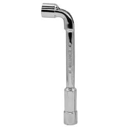 Clé à pipe débouchée en chrome vanadium multifonction DEXTER, diam.15 mm