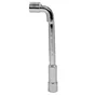 Clé à pipe débouchée en chrome vanadium multifonction DEXTER, diam.16 mm