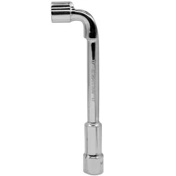 Clé à pipe débouchée en chrome vanadium multifonction DEXTER, diam.17 mm