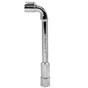 Clé à pipe débouchée en chrome vanadium multifonction DEXTER, diam.19 mm