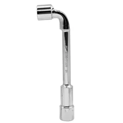 Clé à pipe débouchée en chrome vanadium multifonction DEXTER, diam.21 mm