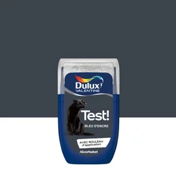 Testeur peinture bleu d’encre mat Crème de couleur DULUX VALENTINE 30 ml