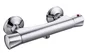 Mitigeur thermostatique douche chrome chromé Nerea