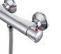 Mitigeur thermostatique douche chrome chromé Nerea
