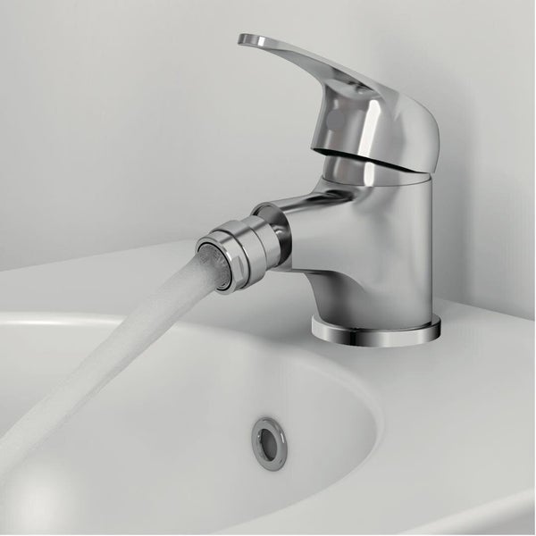 Mitigeur de bidet chromé chromé, SENSEA Natu