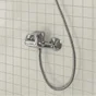 Mitigeur mécanique douche chromé, SENSEA Natu