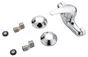 Mitigeur mécanique douche chromé, SENSEA Natu