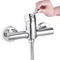Mitigeur mécanique douche chromé chromé, SENSEA Hilo