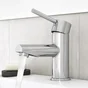 Mitigeur lavabo chromé brillant, SENSEA Hilo M