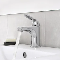 Mitigeur lavabo chrome chromé, SENSEA Anders S