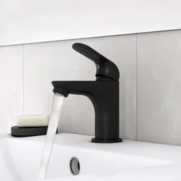 Mitigeur lavabo noir mat, SENSEA Anders M