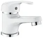 Mitigeur lavabo blanc brillant, SENSEA Natu S