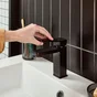Mitigeur lavabo noir mat, SENSEA Studio M
