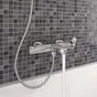 Mitigeur mécanique de baignoire chromé brillant, SENSEA Icone
