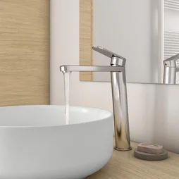Mitigeur lavabo chromé brillant, SENSEA Icone XL