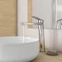 Mitigeur lavabo chromé brillant, SENSEA Icone XL