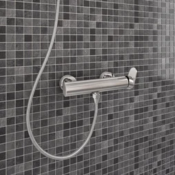 Mitigeur mécanique douche chromé brillant, SENSEA Icone