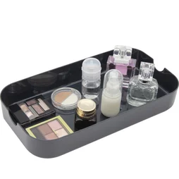 Organiseur H.4.7 x l.16.3 x P.4.7 cm plastique gris, Remix