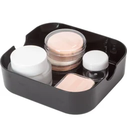 Organiseur H.4.7 x l.15.1 x P.4.7 cm plastique gris, Remix
