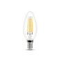 Ampoule led à filament flamme E14 470 Lm = 40 W blanc neutre, LEXMAN