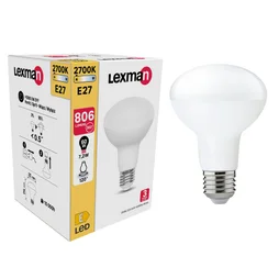 Ampoule led blanc réflecteur E27 60 W, LEXMAN