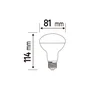 Ampoule led blanc réflecteur E27 60 W, LEXMAN