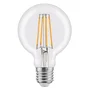 Ampoule led à filament globe 80 mm E27 40 W, LEXMAN